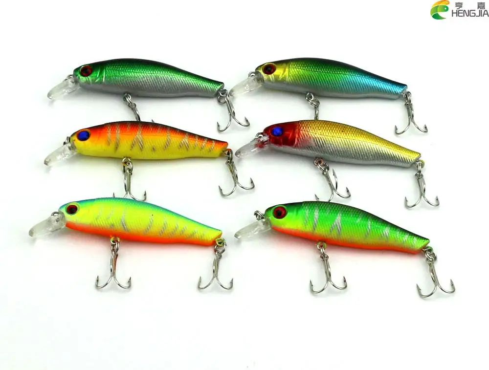 HENGJIA 12pcs fishing lures walleye crankbaits 8.5CM 8.9G Minnow Hard fishing baits freshwater wobblers pesca fishing tackles
HENGJIA 12pcs fishing lures walleye crankbaits 8.5CM 8.9G Minnow Hard fishing baits freshwater wobblers pesca fishing tackles