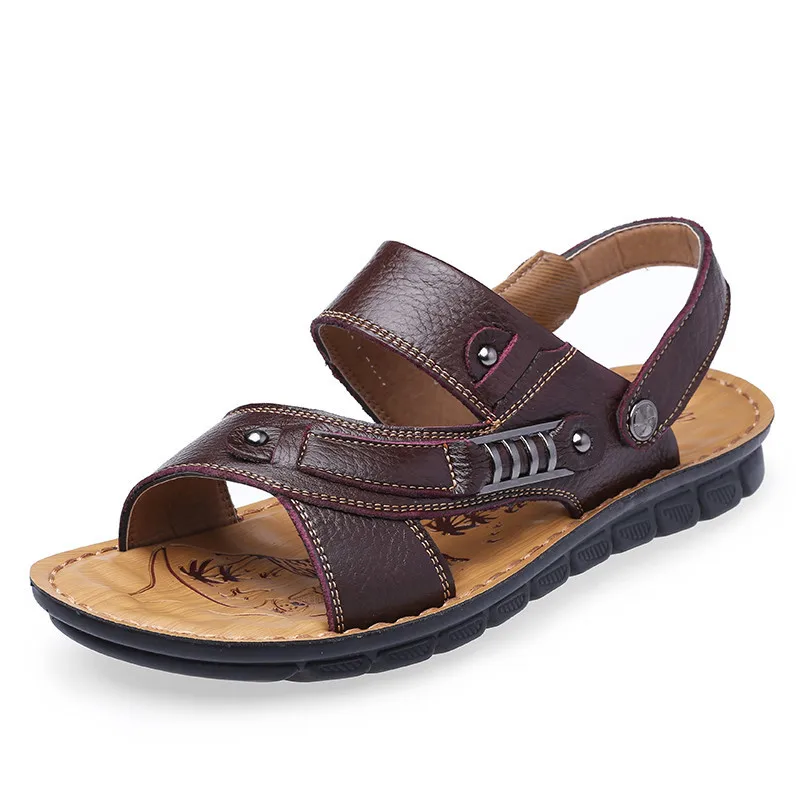 beach shoes men's trend Outdoor casual non-slip summer sandals 100% leather men's sandals
beach shoes men's trend Outdoor casual non-slip summer sandals 100% leather men's sandals