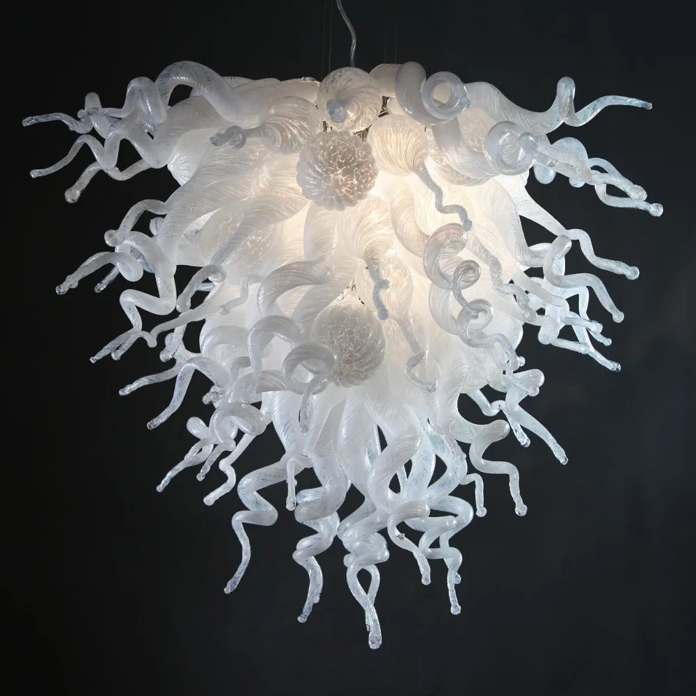 Mini Hand Blown Glass 110v/240v Elegant Art Lighting European White Dining Room Chandeliers
Mini Hand Blown Glass 110v/240v Elegant Art Lighting European White Dining Room Chandeliers