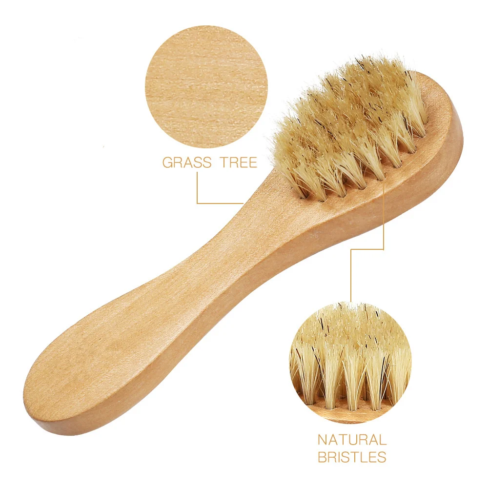 1pcs Small Facial Cleanser Brush Boar Bristles Massage Brush Portable Size Deep Cleaning Face Washing Product Skin Care Tools
1pcs Small Facial Cleanser Brush Boar Bristles Massage Brush Portable Size Deep Cleaning Face Washing Product Skin Care Tools