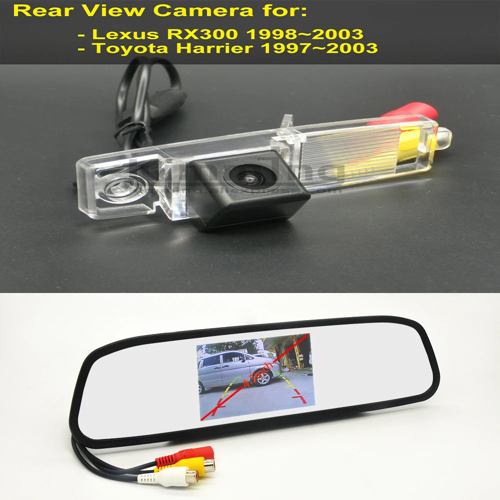 Car Rear View Camera for Lexus RX300 for Toyota Harrier 1997 1998 1999 2000 2001 2002 2003 Wireless Reversing Mirror kit Display
Car Rear View Camera for Lexus RX300 for Toyota Harrier 1997 1998 1999 2000 2001 2002 2003 Wireless Reversing Mirror kit Display