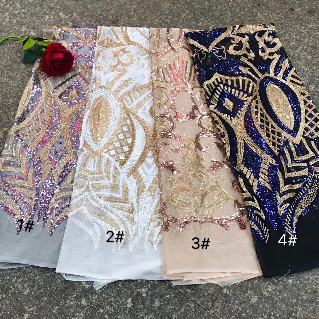 French Net Lace Fabric 2018 Latest african guipure lace fabric with embroidery mesh tulle pink cord Sequins lace fabric KJ2355
French Net Lace Fabric 2018 Latest african guipure lace fabric with embroidery mesh tulle pink cord Sequins lace fabric KJ2355