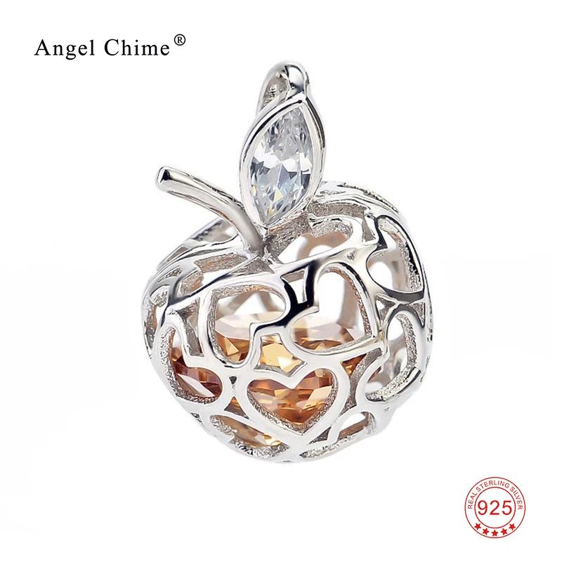 Cute Heart Apple Pendant 925 Sterling Silver Jewelry Findings For DIY Jewelry Making Necklaces Pendants For Women
Cute Heart Apple Pendant 925 Sterling Silver Jewelry Findings For DIY Jewelry Making Necklaces Pendants For Women