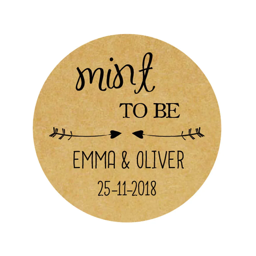 DouxArt 100 Pieces Custom Personalized, Wedding Stickers Mint TO BE, 40mm Wedding Favors Communion Baptism Gift Box Labels P022
DouxArt 100 Pieces Custom Personalized, Wedding Stickers Mint TO BE, 40mm Wedding Favors Communion Baptism Gift Box Labels P022