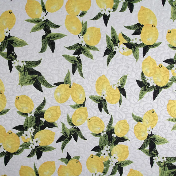 LEO&LIN Diy Craft Cloth Fabric Style Restoring White Satin Lemon Flower Printed Jacquard Tissus 50cm
LEO&LIN Diy Craft Cloth Fabric Style Restoring White Satin Lemon Flower Printed Jacquard Tissus 50cm