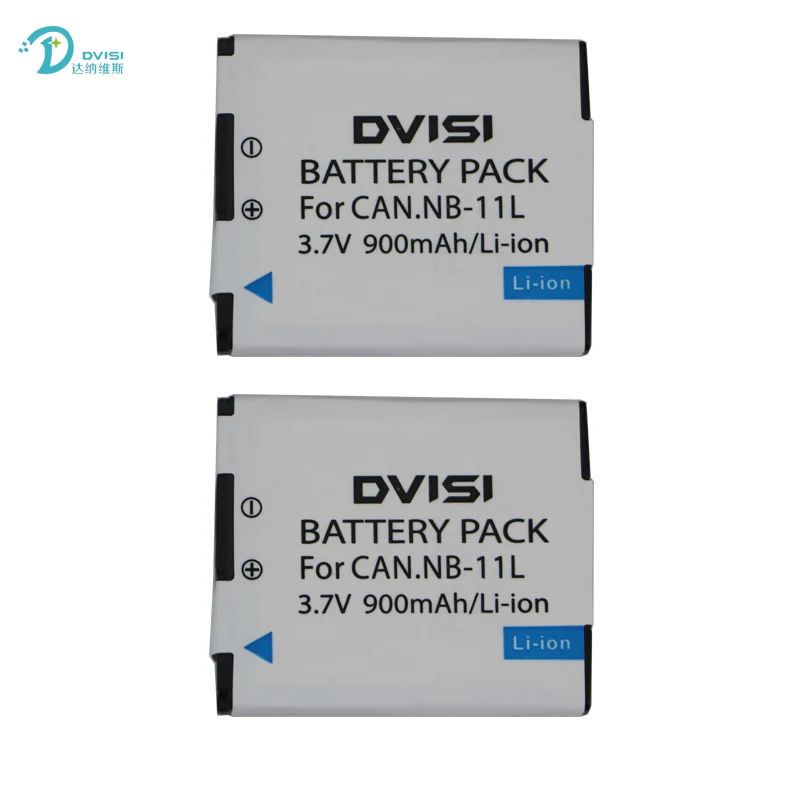 2Pcs/lot DVISI 3.7V 900mAh NB-11L NB-11LH Battery For Canon A2300 IS, A2400 IS, A2500, A2600, A3400 IS, A3500 IS, ELPH 110 HS
2Pcs/lot DVISI 3.7V 900mAh NB-11L NB-11LH Battery For Canon A2300 IS, A2400 IS, A2500, A2600, A3400 IS, A3500 IS, ELPH 110 HS