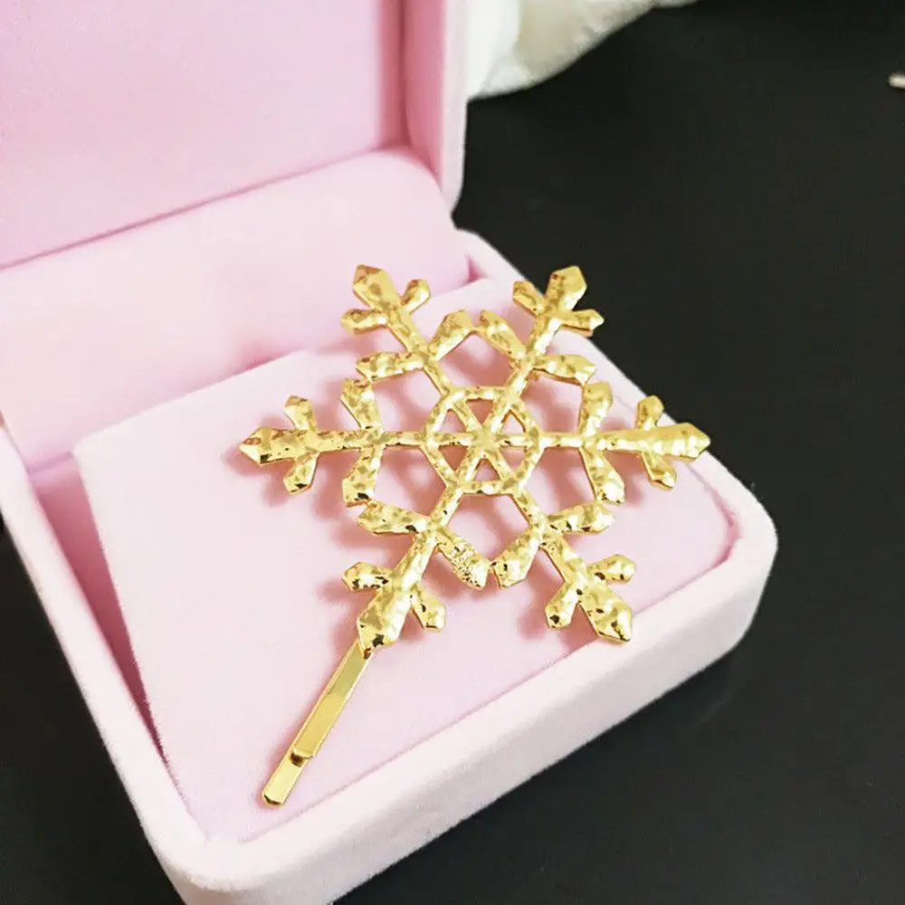 1PC Trendy Hollow Snowflake Hairpins Women Metal Hair Clip Lady Hairpin Girls Jewelry Barrette Hairclip Hair Accessories New
1PC Trendy Hollow Snowflake Hairpins Women Metal Hair Clip Lady Hairpin Girls Jewelry Barrette Hairclip Hair Accessories New