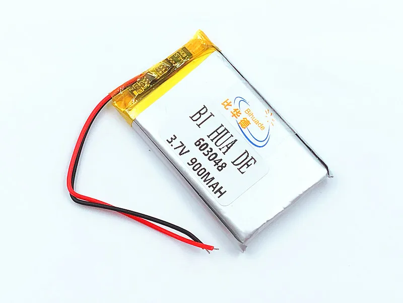 Перезаряжаемый литий-ионный/литий-ионный аккумулятор 3 7 в 900 мА · ч 603048 для dvr mp5 GPS