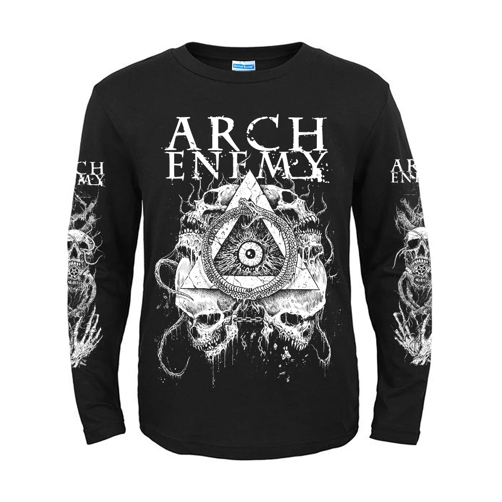 5 designs Swedish band Arch Enemy 3D Skull knight Rock Brand men women full long sleeve shirt heavy Metal Punk illustration tee
5 designs Swedish band Arch Enemy 3D Skull knight Rock Brand men women full long sleeve shirt heavy Metal Punk illustration tee