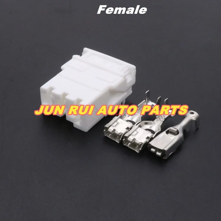 10pcs/lot Sumitomo 3 Pin Electric Fan Plug Female And Male For Toyota Carola Corolla Camry 6189-0165 6188-0129
10pcs/lot Sumitomo 3 Pin Electric Fan Plug Female And Male For Toyota Carola Corolla Camry 6189-0165 6188-0129