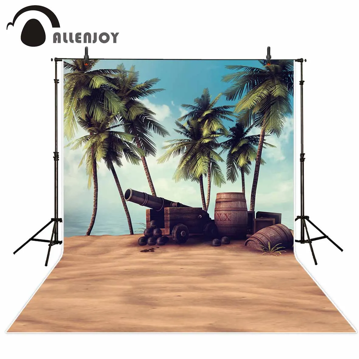 Фон для фотосъемки Allenjoy, кокосовые деревья, Пляжная пушка, деревянная бочка, Новый Винтажный фон для фотостудии, Фотокамера
Фон для фотосъемки Allenjoy, кокосовые деревья, Пляжная пушка, деревянная бочка, Новый Винтажный фон для фотостудии, Фотокамера