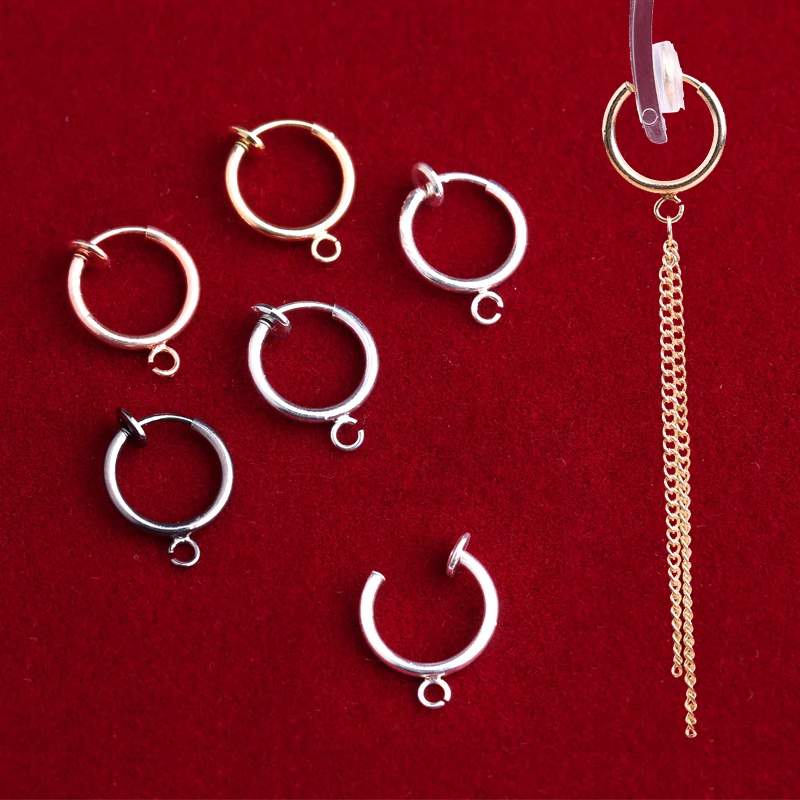 Ear clip female invisible painless false ring ear clip ring artifact no hole high sense earrings change ear clip converter
Ear clip female invisible painless false ring ear clip ring artifact no hole high sense earrings change ear clip converter