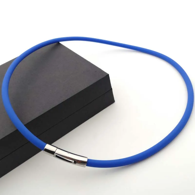 Classic stainless steel clasp silicone adhesive energy necklace, 2000cc negative ion anti-fatigue necklace
Classic stainless steel clasp silicone adhesive energy necklace, 2000cc negative ion anti-fatigue necklace
