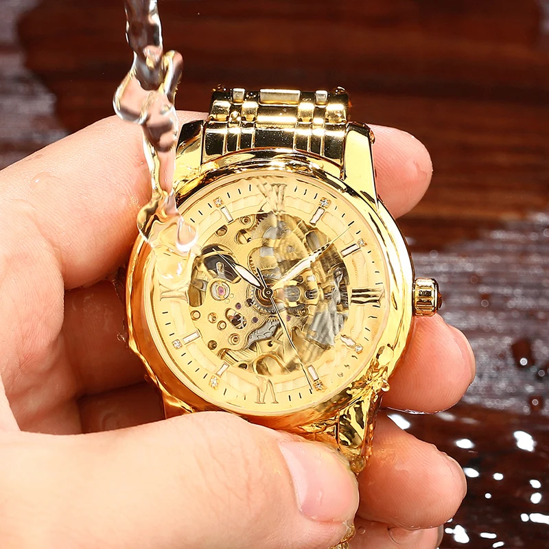 HAIQIN Automatic Skeleton Mechanical Watch Men Luxury Business Wristwatch Waterproof Stainless Steel Watch Relogio Masculino
HAIQIN Automatic Skeleton Mechanical Watch Men Luxury Business Wristwatch Waterproof Stainless Steel Watch Relogio Masculino