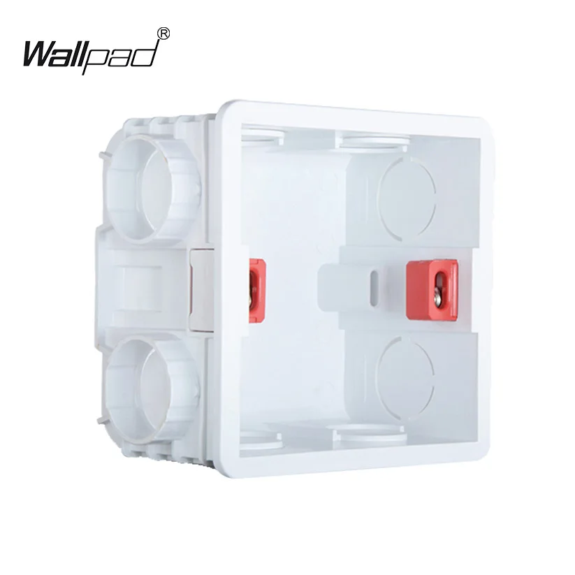 Wallpad 3x3 Single Wall Plate Mounting Box For UK EU Switch Socket, Universal Junction Box for Touch Switch WiFi Switch
Wallpad 3x3 Single Wall Plate Mounting Box For UK EU Switch Socket, Universal Junction Box for Touch Switch WiFi Switch
