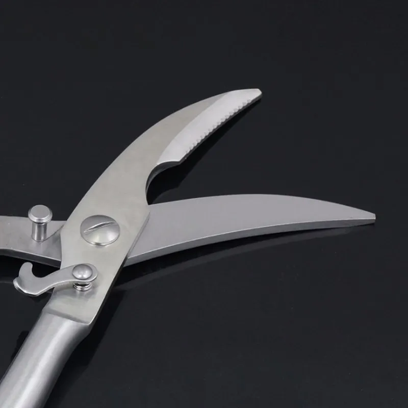 Multi-function Household Kitchen Scissors , Chicken Bone Scissors, Kitchen Stainless Steel, One-piece Strong Fish Bone Scissor
Multi-function Household Kitchen Scissors , Chicken Bone Scissors, Kitchen Stainless Steel, One-piece Strong Fish Bone Scissor