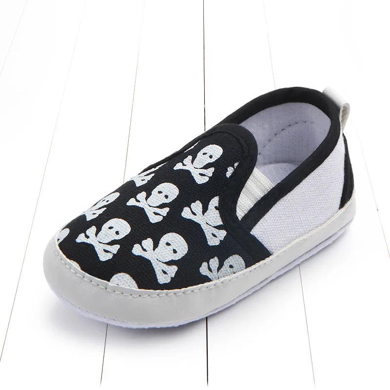 2019 Spring New Baby Fashion Shoes Boys Girls Cartoon Skull Soft Sole First Walkers 0-18M Infants Kids Newborn Anti-Slip Shoes
2019 Spring New Baby Fashion Shoes Boys Girls Cartoon Skull Soft Sole First Walkers 0-18M Infants Kids Newborn Anti-Slip Shoes