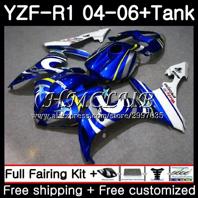 Корпус для YAMAHA YZF R 1 фотоблестящий синий YZF 1000 YZF R1 2004 2005 2006 15h3 YZF1000 фотоблестящий 04 06 YZFR1 04 05 06 обтекатель
Корпус для YAMAHA YZF R 1 фотоблестящий синий YZF 1000 YZF R1 2004 2005 2006 15h3 YZF1000 фотоблестящий 04 06 YZFR1 04 05 06 обтекатель