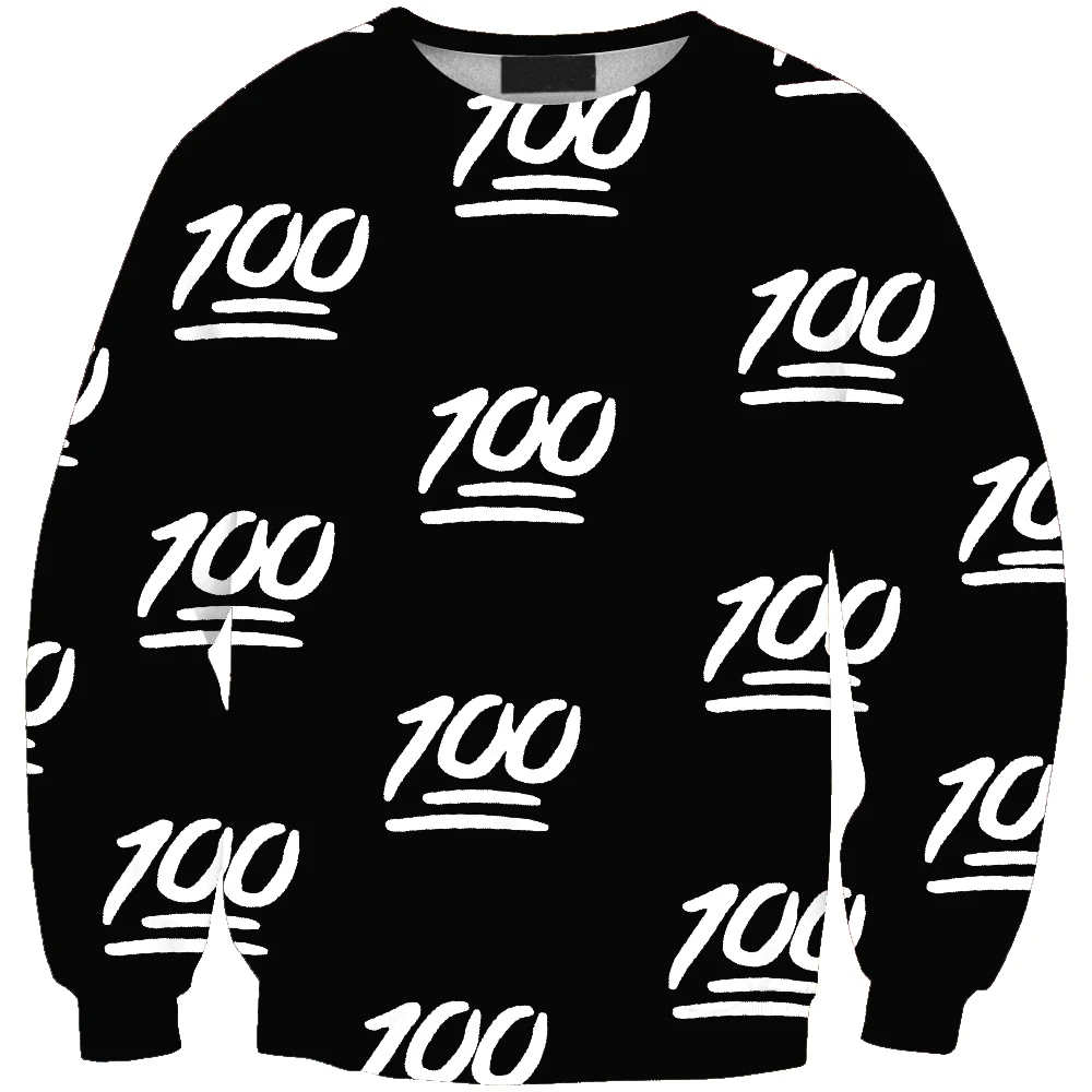 New arrival fashion Unisex Sweatshirt 3D percentage print simple Casual white relaxtion oversized Clothes Free shipping
New arrival fashion Unisex Sweatshirt 3D percentage print simple Casual white relaxtion oversized Clothes Free shipping