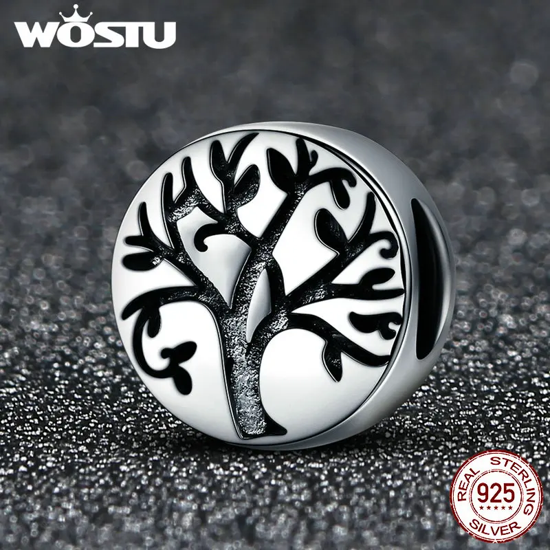 WOSTU Fashion New 100% 925 Sterling Silver Classic Tree of Life Beads fit original WST Charm Bracelets Fine Jewelry CQC430
WOSTU Fashion New 100% 925 Sterling Silver Classic Tree of Life Beads fit original WST Charm Bracelets Fine Jewelry CQC430