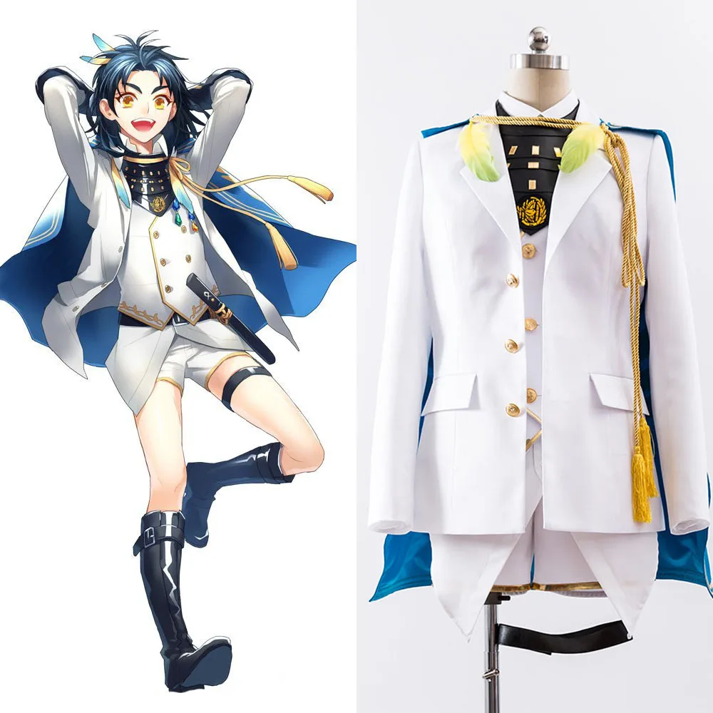 Костюм для косплея Touken Ranbu Taikogane Sadamune, оригинальный костюм для косплея на Хэллоуин для мужчин и женщин
Костюм для косплея Touken Ranbu Taikogane Sadamune, оригинальный костюм для косплея на Хэллоуин для мужчин и женщин
