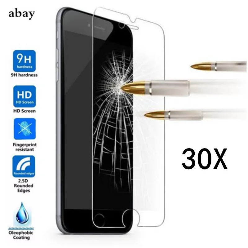 30Pcs/Lot 9H Clear Tempered Glass For iPhone 5 5s 6 6S 7 8 plus X XR XS Max 4 4s Anti-scratch Screen Protector Protective Film
30Pcs/Lot 9H Clear Tempered Glass For iPhone 5 5s 6 6S 7 8 plus X XR XS Max 4 4s Anti-scratch Screen Protector Protective Film
