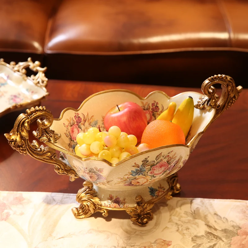 style luxury retro living room decoration crafts fruit set fruit plate decoration Home Furnishing housewarming gift
style luxury retro living room decoration crafts fruit set fruit plate decoration Home Furnishing housewarming gift