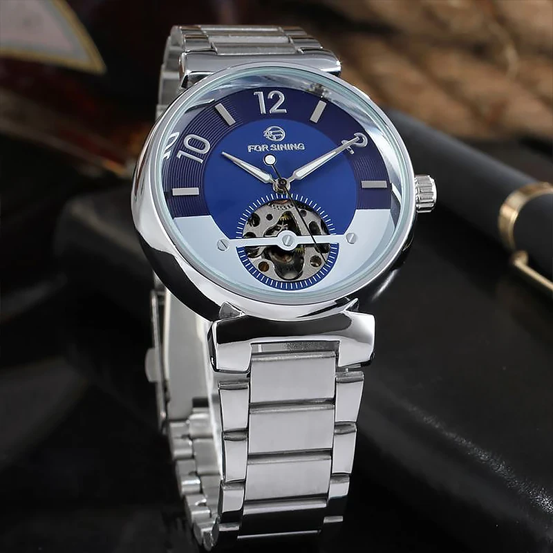 Forsining Famous Automatic Skeleton Watches Brand Luxury Men Blue Dial Skull Ocean Auto Gold Mechanical Wrist Watch Gift Clocks
Forsining Famous Automatic Skeleton Watches Brand Luxury Men Blue Dial Skull Ocean Auto Gold Mechanical Wrist Watch Gift Clocks