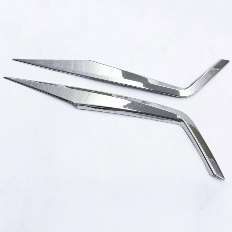 Car Styling Accessories 2PCS ABS Chromed Front Fog Light Eyelid Decoration Strip Cover Trim For Skoda Kodiaq 2017 2018
Car Styling Accessories 2PCS ABS Chromed Front Fog Light Eyelid Decoration Strip Cover Trim For Skoda Kodiaq 2017 2018
