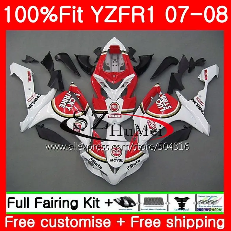 Впрыска боди для YAMAHA YZF R1 YZF 1000 R 1 07 08 Lucky Strike 64SH12 YZF1000 YZFR1 07 08 YZF-1000 YZF-R1 2007 2008 обтекатель
Впрыска боди для YAMAHA YZF R1 YZF 1000 R 1 07 08 Lucky Strike 64SH12 YZF1000 YZFR1 07 08 YZF-1000 YZF-R1 2007 2008 обтекатель