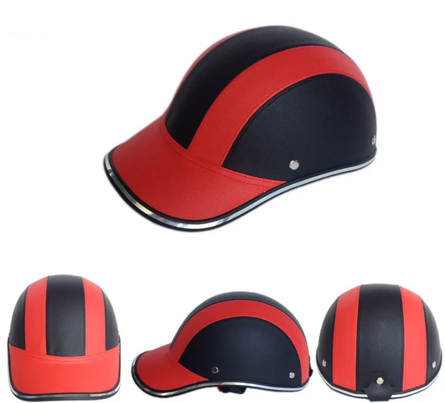 Moto Half Face Helmet Bike Cycling Helmets Casco Protective ABS Leather Baseball Cap Gorras De Beisbol Travel Casual Helmet
Moto Half Face Helmet Bike Cycling Helmets Casco Protective ABS Leather Baseball Cap Gorras De Beisbol Travel Casual Helmet