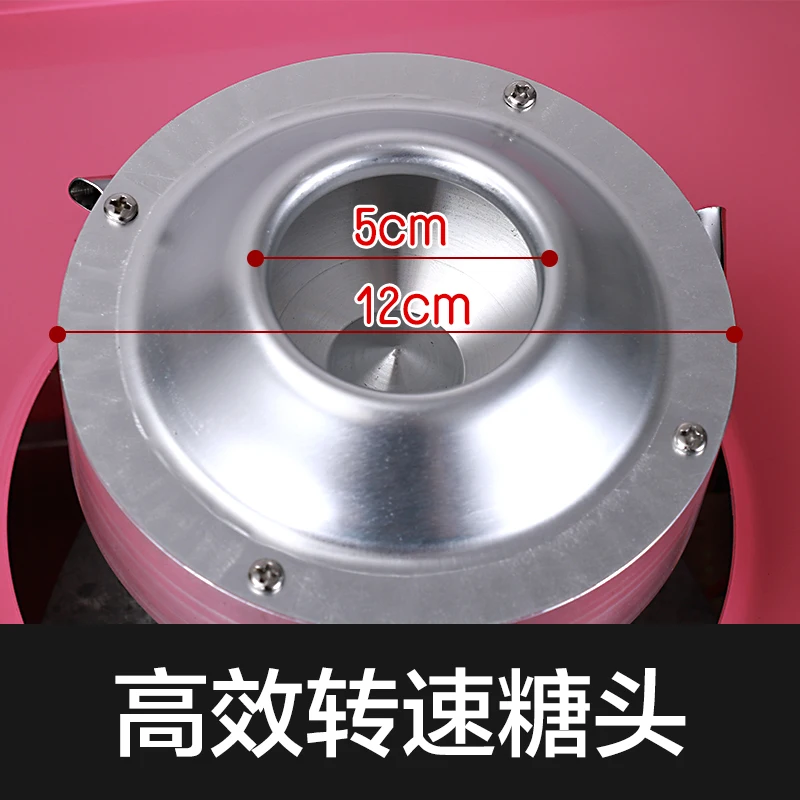 Electric cotton candy machine automatic fancy floss fruit colorful for commercial | Бытовая техника