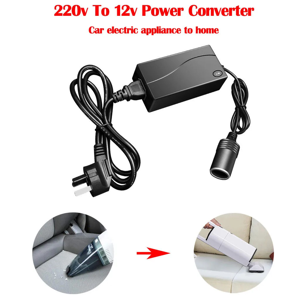 Франшиза 220V AC мощность до 12V DC 100W 5A автомобильный прикуриватель конвертер адаптер