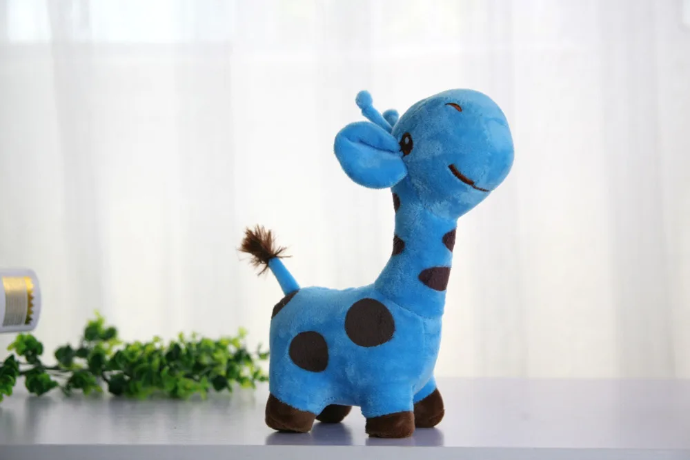 Colorful long neck giraffe 27cm Plush Toys Stuffed Animals giraffe Soft Toys for kids girls new Year's gift Christmas present
Colorful long neck giraffe 27cm Plush Toys Stuffed Animals giraffe Soft Toys for kids girls new Year's gift Christmas present
