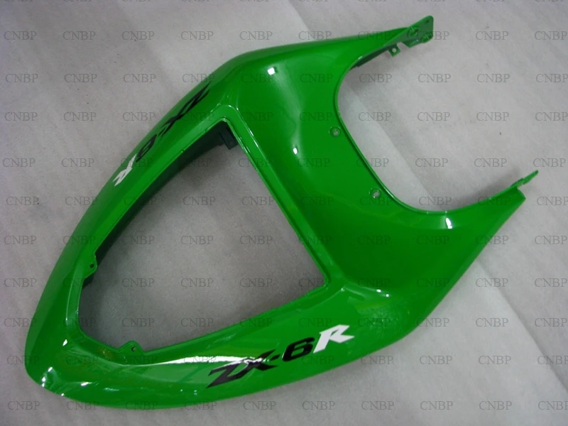636 ZX-6r 2005 - 2006 мотоцикл обтекатель ниндзя 05 набор для всего тела 06 зелено-черный
