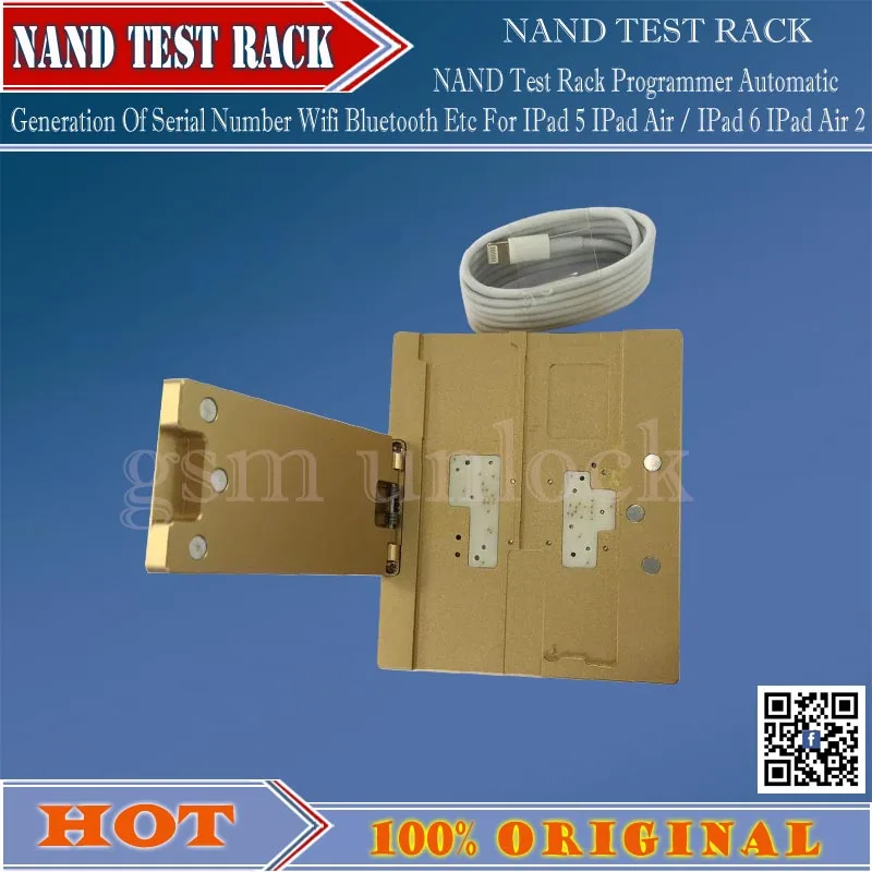 Тестовый стеллаж NAND, программатор, автоматическое поколение серийного номера, Wi-Fi, Bluetooth и т. д. для iPad 5 /iPad Air / iPad 6 / iPad Air 2
Тестовый стеллаж NAND, программатор, автоматическое поколение серийного номера, Wi-Fi, Bluetooth и т. д. для iPad 5 /iPad Air / iPad 6 / iPad Air 2