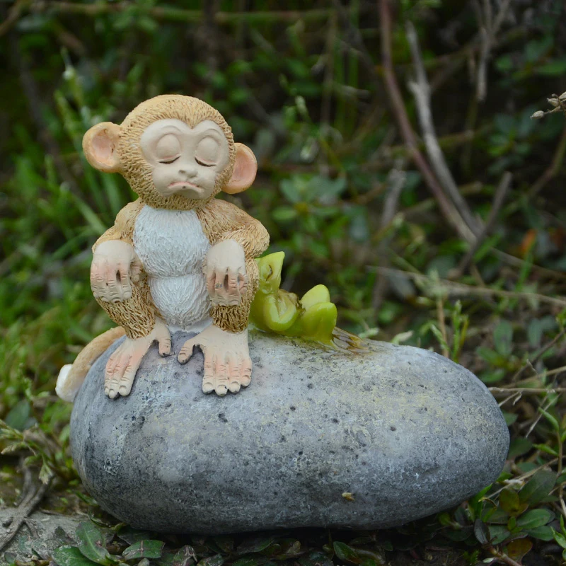 Creative cute Monkey Resin home decoration ornament fairy garden decoration Zodiac Animals Send friend Birthday Gift crafts
Creative cute Monkey Resin home decoration ornament fairy garden decoration Zodiac Animals Send friend Birthday Gift crafts