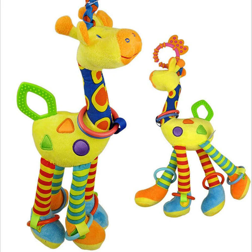 2016 Baby Toys Plush Baby Rattles Soft Baby Bebe Handing Crib Toy Cartoon Animal Teether Rattle Early Educational Doll Giraffe
2016 Baby Toys Plush Baby Rattles Soft Baby Bebe Handing Crib Toy Cartoon Animal Teether Rattle Early Educational Doll Giraffe