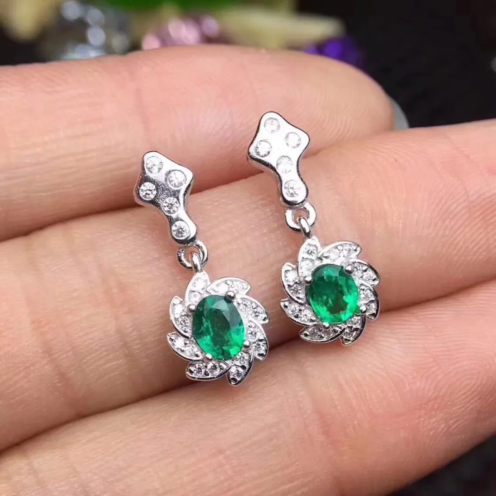 Fashion elegant steam windmill natural green emerald gem drop earrings Natural gemstone earrings S925 silver girl party jewelry
Fashion elegant steam windmill natural green emerald gem drop earrings Natural gemstone earrings S925 silver girl party jewelry