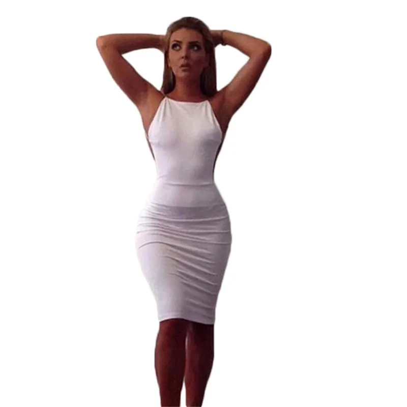 New Summer Dress Women's Large Size Sexy V-neck Sling Dress Elegant Lady Backless Party Dress Nightclub S-3XL J135
New Summer Dress Women's Large Size Sexy V-neck Sling Dress Elegant Lady Backless Party Dress Nightclub S-3XL J135
