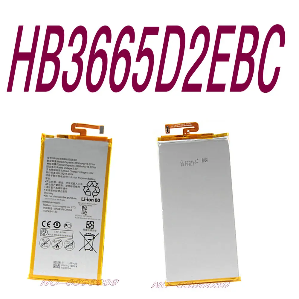 Аккумулятор HB3665D2EBC 4230 мАч для смартфона Huawei P8 Max, 4G, W0E13, T40, сменный аккумулятор высокого качества
Аккумулятор HB3665D2EBC 4230 мАч для смартфона Huawei P8 Max, 4G, W0E13, T40, сменный аккумулятор высокого качества