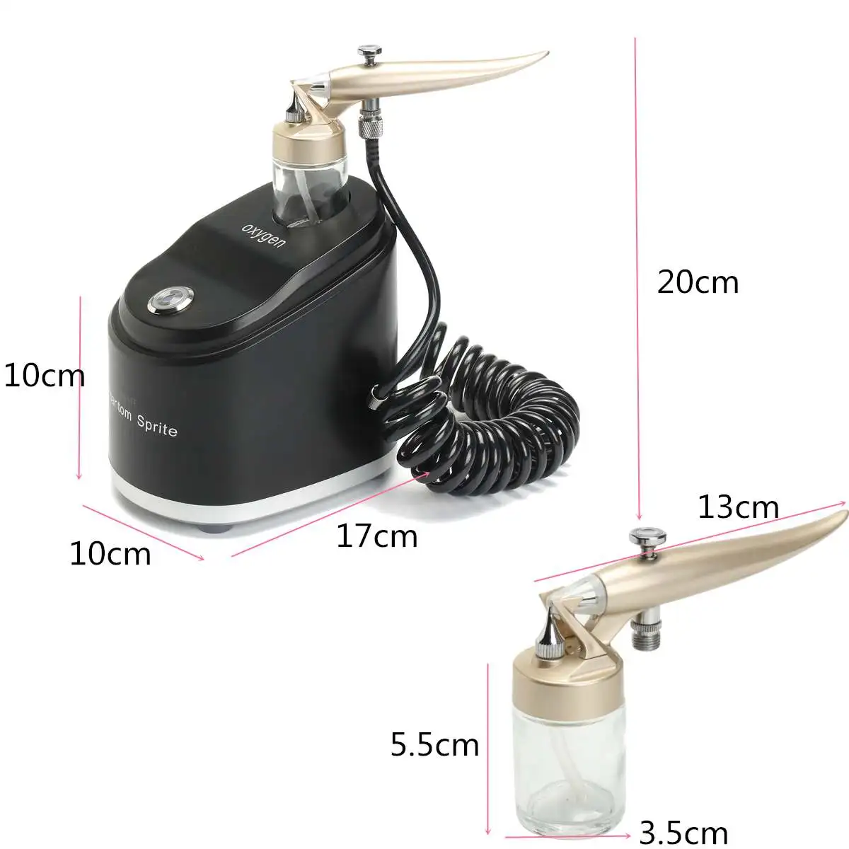 Oxygen Airbrush Facial Beauty Equipment SPA Airbrush Compressor Kit Water Oxygen Skin Rejuvenation Machine
Oxygen Airbrush Facial Beauty Equipment SPA Airbrush Compressor Kit Water Oxygen Skin Rejuvenation Machine