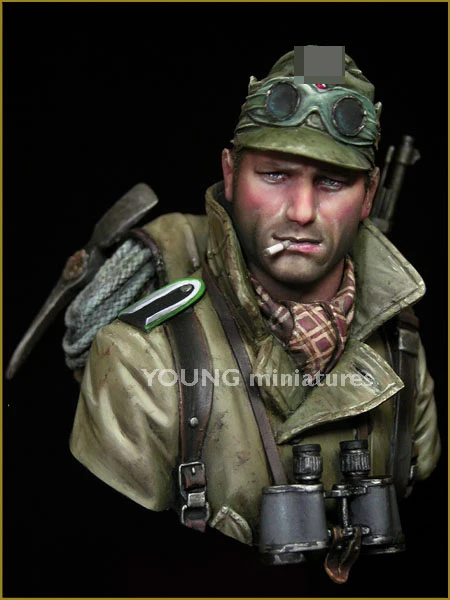 1/10 GEBIRGSJAGER 1942, Resin Figure Bust GK, Military theme of World War II, WWII, Uncoated No colour
1/10 GEBIRGSJAGER 1942, Resin Figure Bust GK, Military theme of World War II, WWII, Uncoated No colour