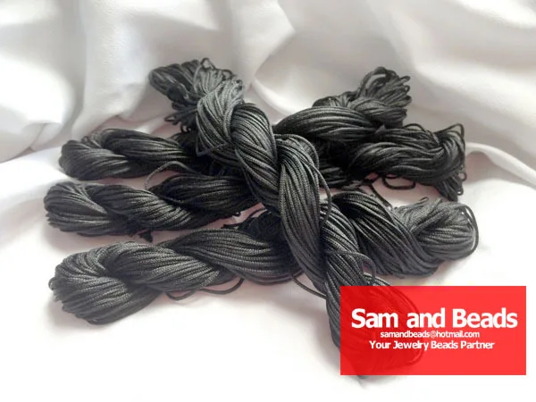 1U Pick! Quality ! 1.5mm Chinese Knot Nylon Macrame Thread Cord Wire Beading Bracelet 20YDs Black Free Shipping
1U Pick! Quality ! 1.5mm Chinese Knot Nylon Macrame Thread Cord Wire Beading Bracelet 20YDs Black Free Shipping