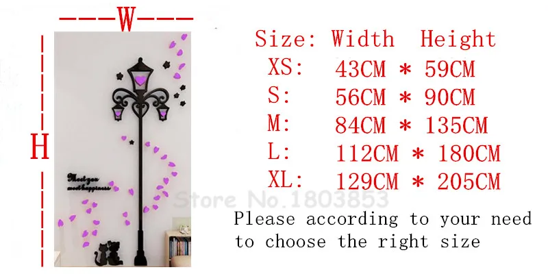 Cartoon Warm Street Lamp cat 3D Stereo Wall stickers Home decor Living room corridor Kids room Bedroom Creative Love Sticker
Cartoon Warm Street Lamp cat 3D Stereo Wall stickers Home decor Living room corridor Kids room Bedroom Creative Love Sticker
