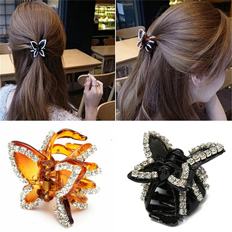 1PC TEROKK Women's Butterfly Crystal Rhinestone Claw Hairpin Hair Clip Clamp Accessory
1PC TEROKK Women's Butterfly Crystal Rhinestone Claw Hairpin Hair Clip Clamp Accessory