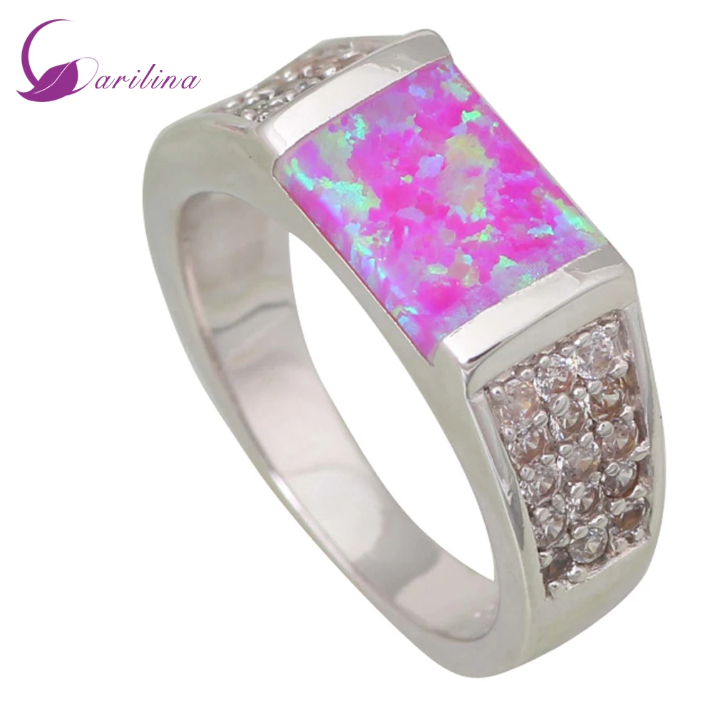 Wedding Rings New Statement Rings For Women Pink Fire Opal Silver Color Jewelry Bridal Ring Size 5 6 7 8 9 R426
Wedding Rings New Statement Rings For Women Pink Fire Opal Silver Color Jewelry Bridal Ring Size 5 6 7 8 9 R426