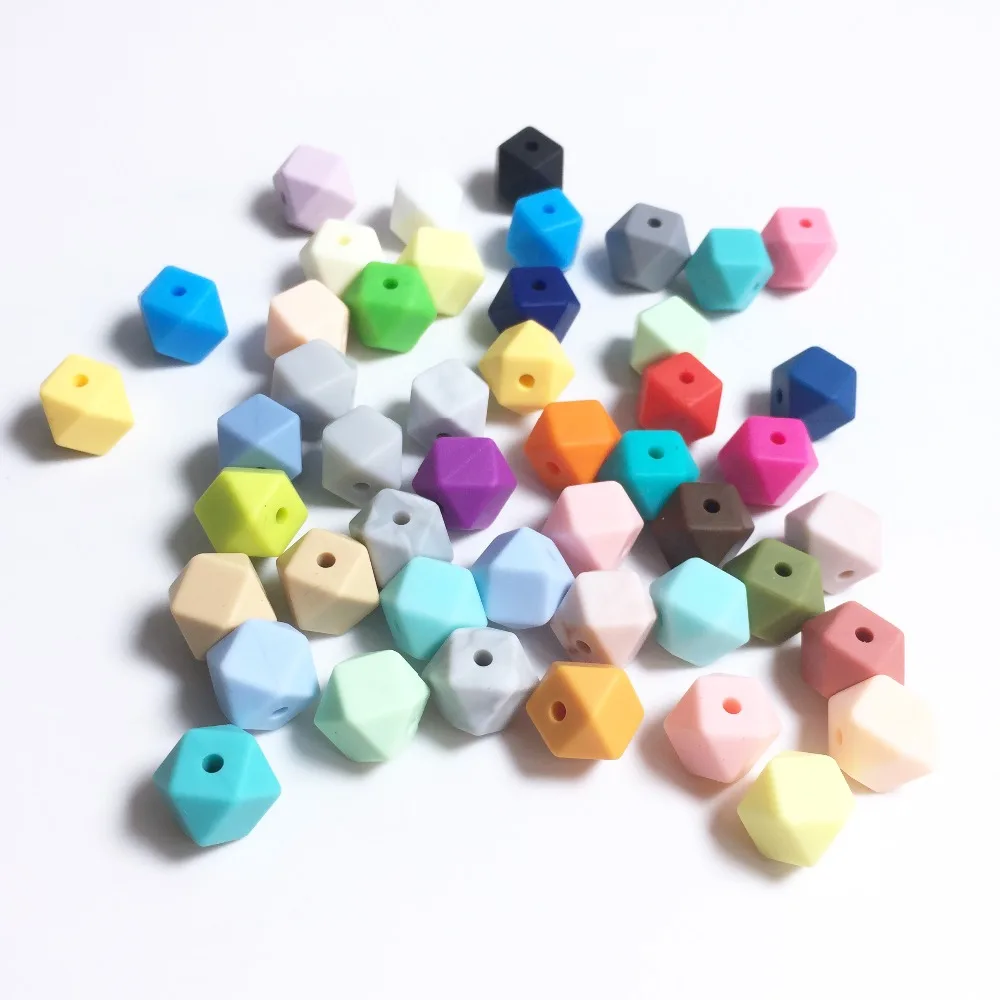 20pcs 11mm Silicone mini hexagon Beads Baby Teething beads -geometric loose beads bpa free-33colors beads for baby teether
20pcs 11mm Silicone mini hexagon Beads Baby Teething beads -geometric loose beads bpa free-33colors beads for baby teether