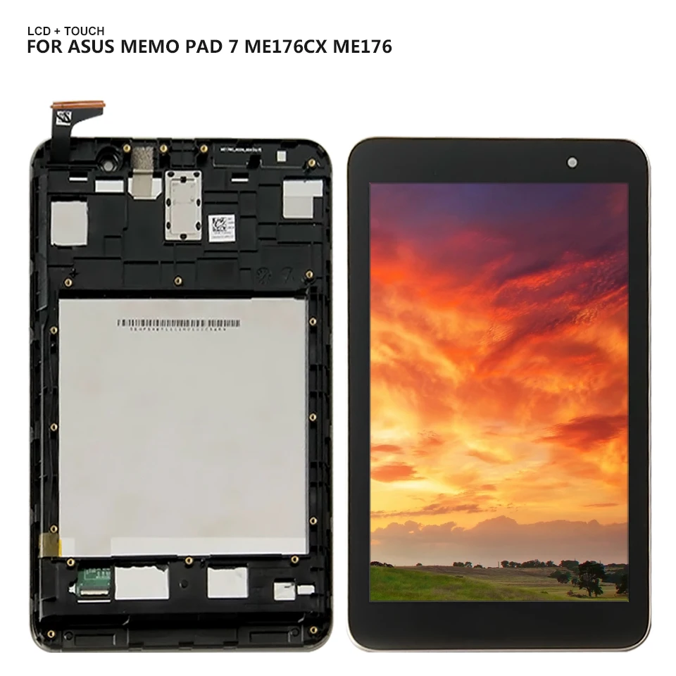 Для Asus Memo Pad 7 ME176 ME176C ME176CX K013 ЖК дисплей сенсорная панель стекло планшета Экран в