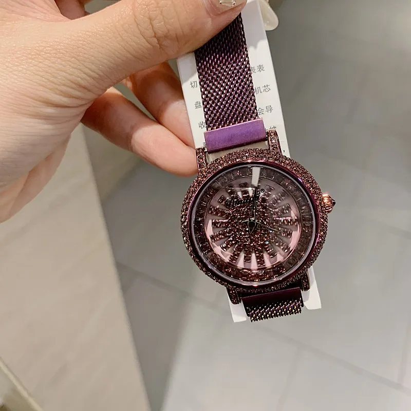 Luxury Brand Lady Crystal Watch Women Dress Watch magnetic watch rose gold Female Steel Mesh Wristwatches Woman 2019
Luxury Brand Lady Crystal Watch Women Dress Watch magnetic watch rose gold Female Steel Mesh Wristwatches Woman 2019